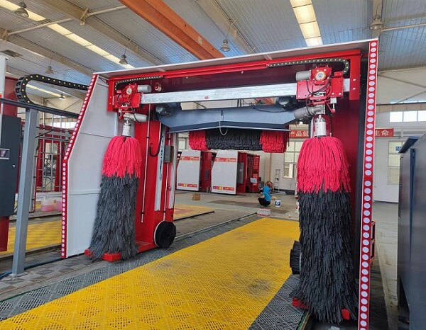 洗車機減速機的應用-90度直角電機減速機