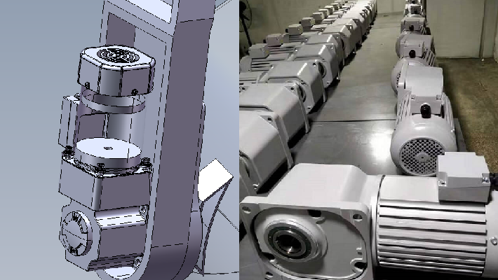 士元電機 200W立式直角減速電機 廠家發(fā)貨通知