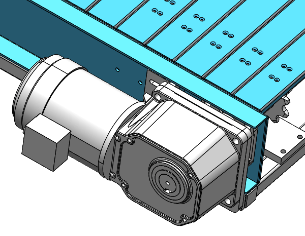 中空直角減速機在鏈板線上的應(yīng)用