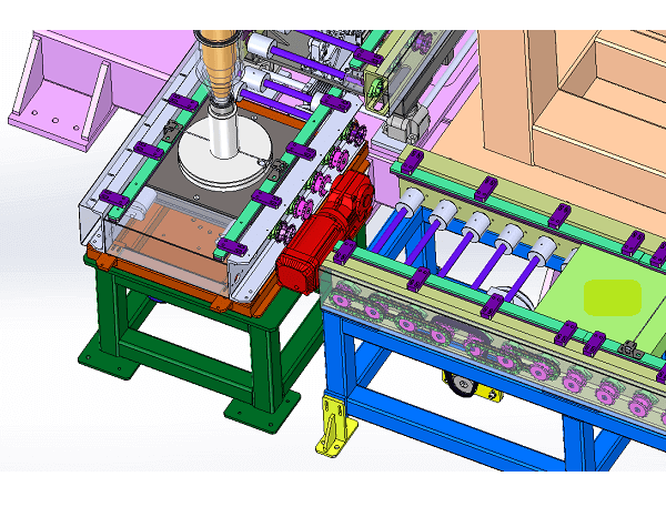 K系列直角減速機(jī)在輸送線(xiàn)上的應(yīng)用